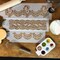 Alencon Lace Cake Stencil Set | C370 by Designer Stencils | Cake Decorating Tools | Baking Stencils for Royal Icing, Airbrush, Dusting Powder | Reusable Plastic Food Grade Stencil for Cakes | Easy to Use & Clean Cake Stencil